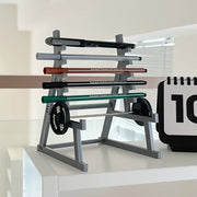 Barbell Pen Holder – Lift Your Desk Game!