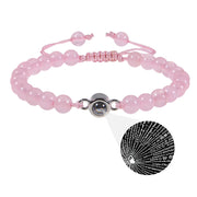 Frosted 100 Languages Projection Bracelet