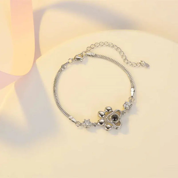 Customizable 100 Languages Projection Bracelet
