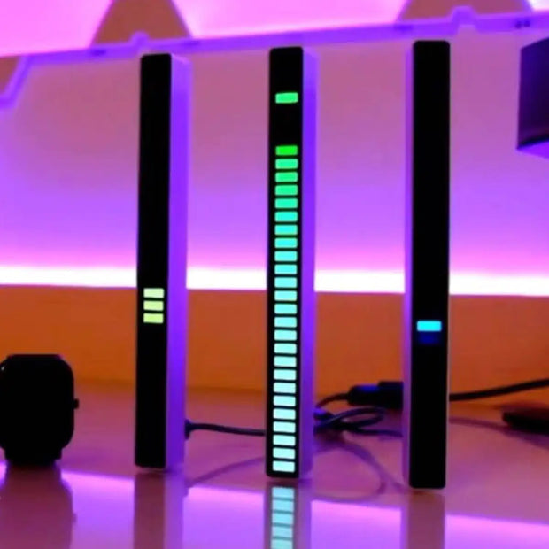 Dance To The Tunes Sound Activated Multi Color Light Bar