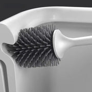 TPR Silicone Head Toilet Brush Wall Mounted Cleaning Brush Long Handle Toilet Brush Bathroom Accessories Sets Tools