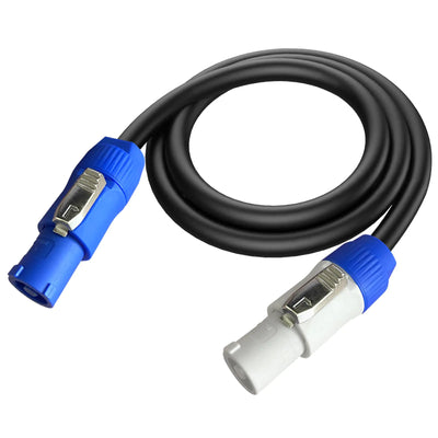 SRHBYJBFSIR PowerCon Power Cable AC PowerCon Input to PowerCon Output 12AWG 3 Pin Power Extension Cable for LED Screen Beam Moving Head Light Stage Light PowerAudio Video Equipment and More-1M/3FT