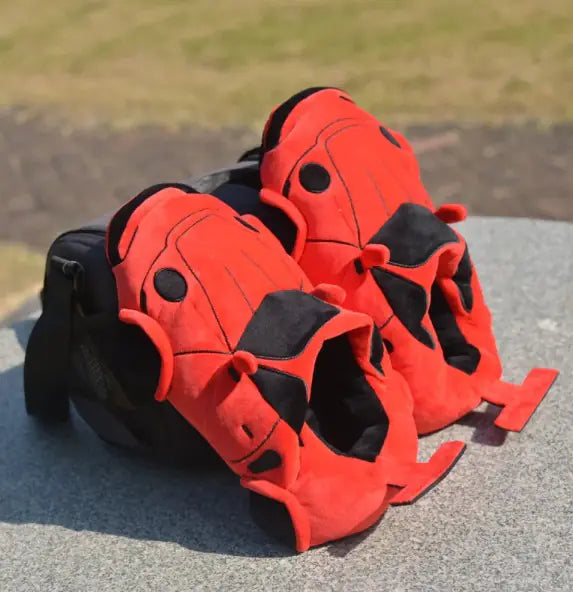Car Plush Indoor Slippers