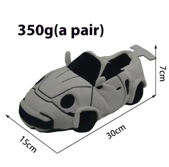 Car Plush Indoor Slippers
