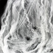 Halloween Spider Web Cotton Decoration for Haunted House & Party