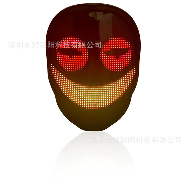 LED Colorful APP Face Changing Mask for Halloween
