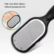 SilkyStep Pro – Double-Sided Stainless Steel Foot File for Callus & Dead Skin Removal