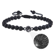 Frosted 100 Languages Projection Bracelet