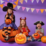 Luminous Hollow Pumpkin Lantern Halloween LED Decor