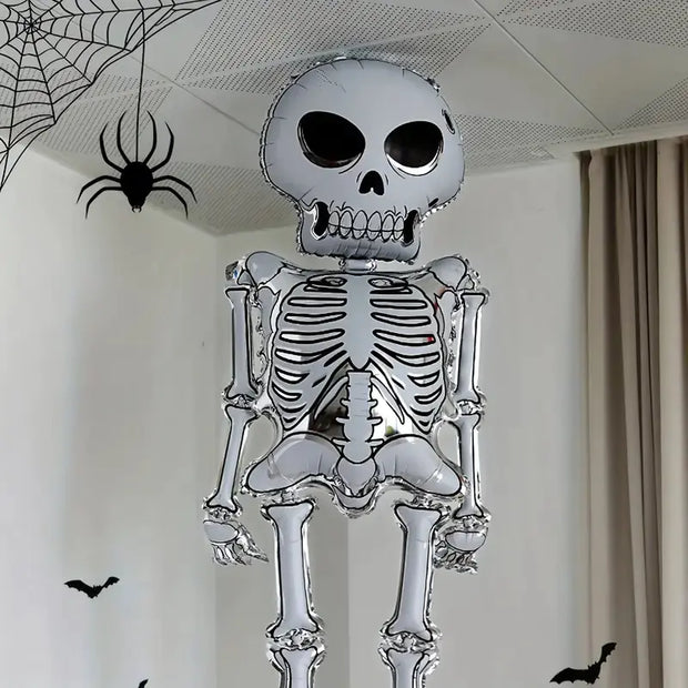 Alien Skeleton Large Cartoon Balloon - Halloween Decor