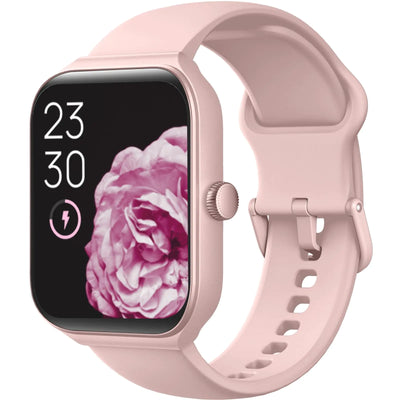 TOOBUR Smart Watch Alexa Built-in 1.95" Fitness Tracker with Answer/Make Calls IP68 Waterproof/Sleep Tracker/100 Sport Modes Fitness Watch for Women Compatible Android iOS