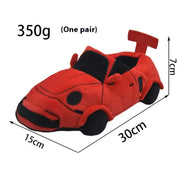 Car Plush Indoor Slippers